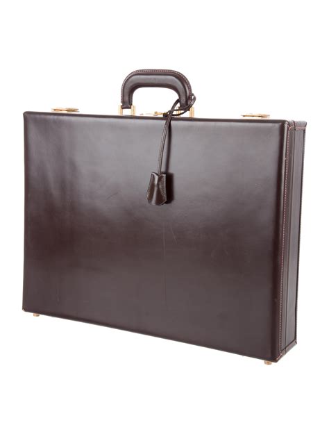 realreal hermes mens briefcases|vintage Hermes briefcase.